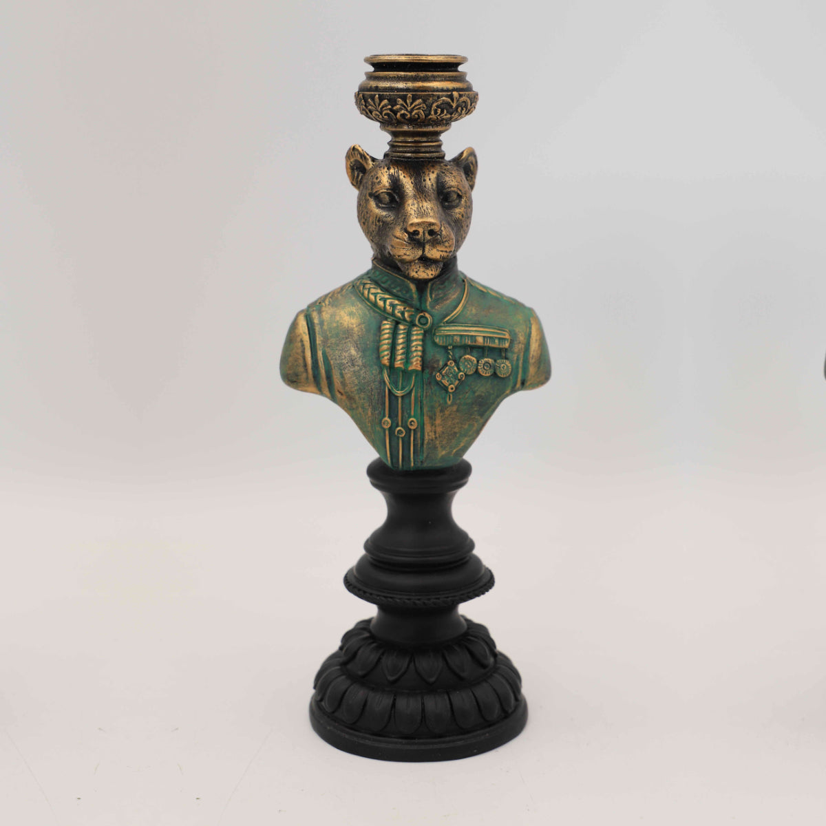 Lion Candle Holder Bentley & Bo