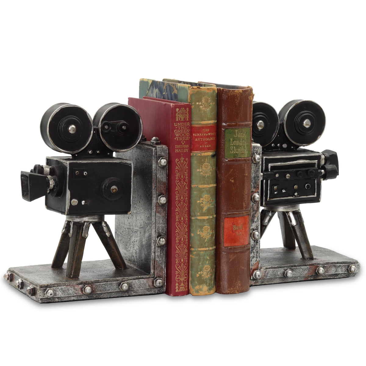 Vintage Camera Bookends Bentley & Bo