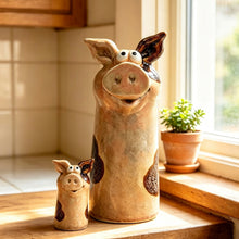 Load image into Gallery viewer, Pip &amp; Pop - Tiny Tails Spotty Pigs Figure