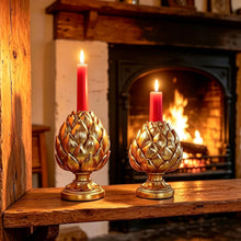 Load image into Gallery viewer, Artichoke Candle Holder - Set of 2