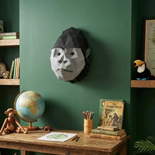 Load image into Gallery viewer, Origami Gorilla Head