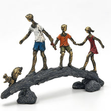 Load image into Gallery viewer, Children on a Bridge