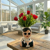 Audrey Resin Lady Vase