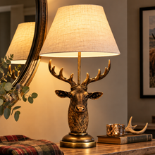 Load image into Gallery viewer, Cedric Deer Head Lamp
