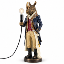 Load image into Gallery viewer, Cornelius - Rhino Statue Lamp