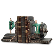 Load image into Gallery viewer, Vintage Sewing Machine Bookends