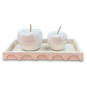 Pair of Porcelain Apples