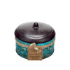 Powder Box Candle -  Wooden Lid