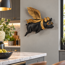 Load image into Gallery viewer, Lord Wingston - Pig Wall Art