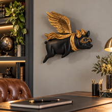 Load image into Gallery viewer, Lord Wingston - Pig Wall Art