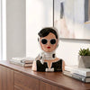 Audrey Resin Lady Vase