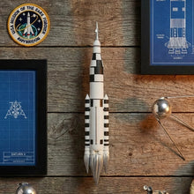 Load image into Gallery viewer, Apollo Rocket Wall Hanging