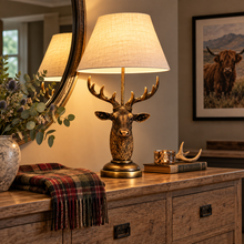 Load image into Gallery viewer, Cedric Deer Head Lamp