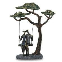 Load image into Gallery viewer, Couple on a Swing Ornament