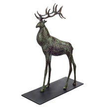 Load image into Gallery viewer, Decorative Metal Deer Medium