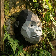 Load image into Gallery viewer, Origami Gorilla Head