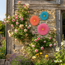 Load image into Gallery viewer, Flower Wall Plates (Set of 3)