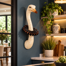 Load image into Gallery viewer, Matilda Ostrich Head – Wall Mount