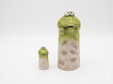 Load image into Gallery viewer, Flip &amp; Flop - Tiny Tails Goggle Frogs