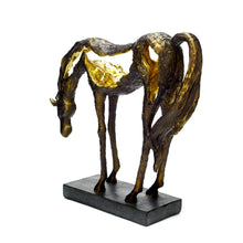 Load image into Gallery viewer, Grazing Horse Statue