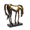 Grazing Horse Statue