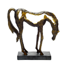 Load image into Gallery viewer, Grazing Horse Statue