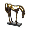 Grazing Horse Statue