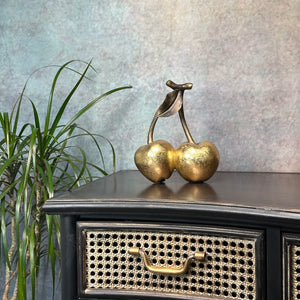Golden Cherry Ornament