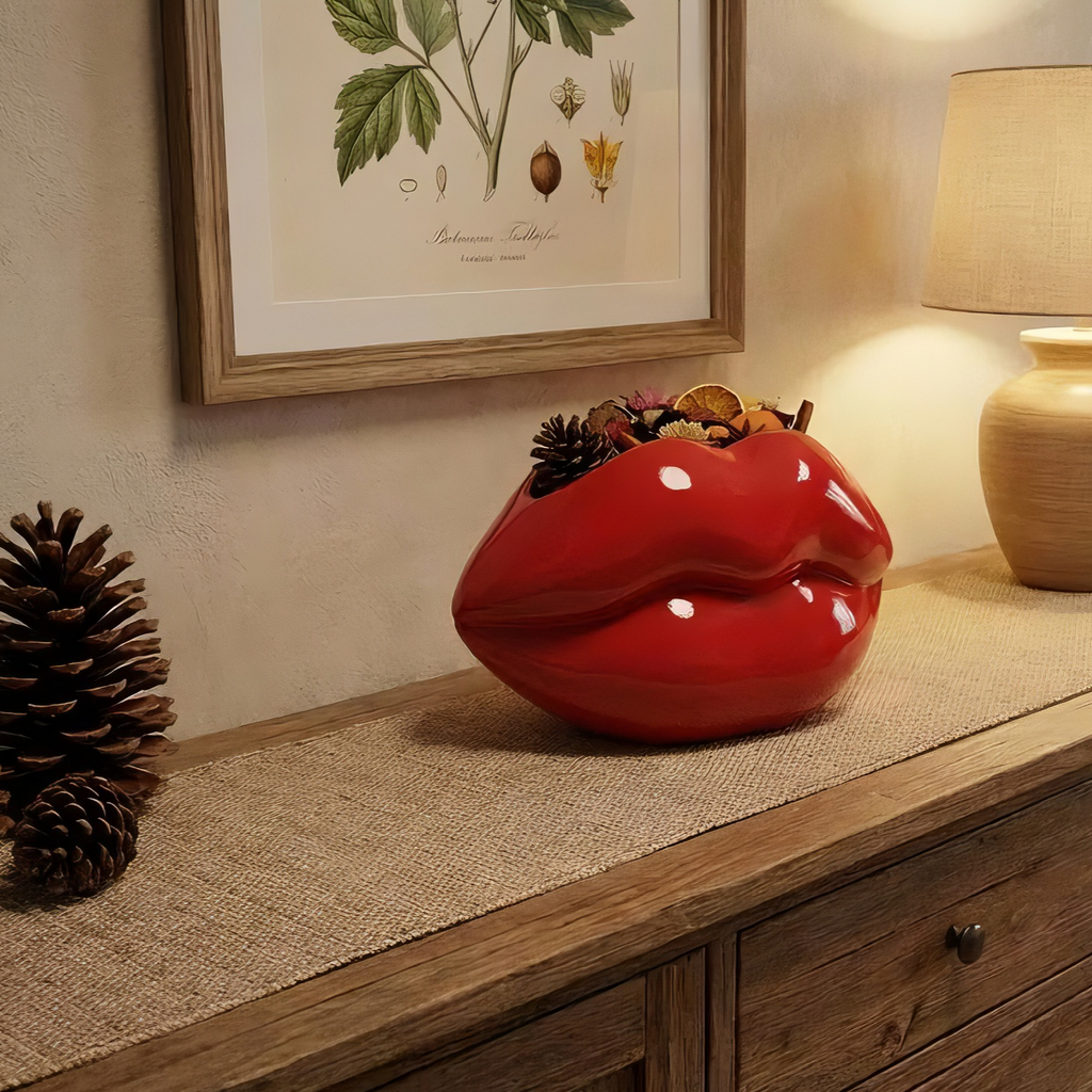 Red Lip Planter