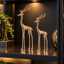 Load image into Gallery viewer, Dalia Pewter Deer Figurine - Medium