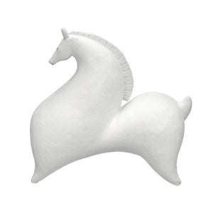 Resin Horse - White