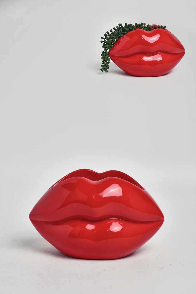 Red Lip Planter