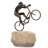 Rock Hopper Cyclist Sculpture