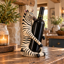 Load image into Gallery viewer, Ziggy the Zebra - Wine Bottle Holder