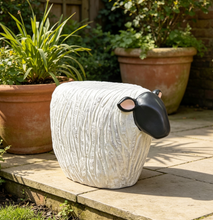 Load image into Gallery viewer, Large Sheep Footstool