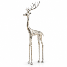 Load image into Gallery viewer, Fawna Pewter Metal Deer Figurine - Small