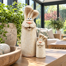 Load image into Gallery viewer, Hopper &amp; Skip - Tiny Tails Cottontail Rabbit Figures