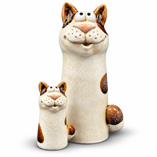 Load image into Gallery viewer, Milo &amp; Otis Tiny Tails Calico Cat Figures