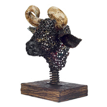 Load image into Gallery viewer, Urban Steel Bulls Head - Stand