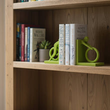 Load image into Gallery viewer, Velvet Cyclist Bookends (Green)