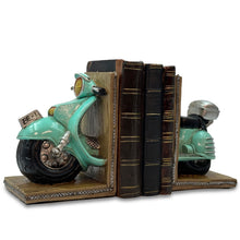 Load image into Gallery viewer, Vintage Scooter Bookends