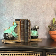 Load image into Gallery viewer, Vintage Scooter Bookends