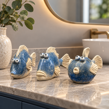 Load image into Gallery viewer, Fin, Gil &amp; Chip - The Shoal Mates Fish Figures