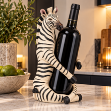 Load image into Gallery viewer, Ziggy the Zebra - Wine Bottle Holder