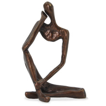Load image into Gallery viewer, Solid Bronze - Abstract Thinking Man