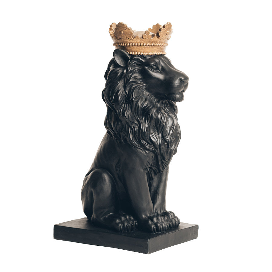 Black Lion Gold Crown