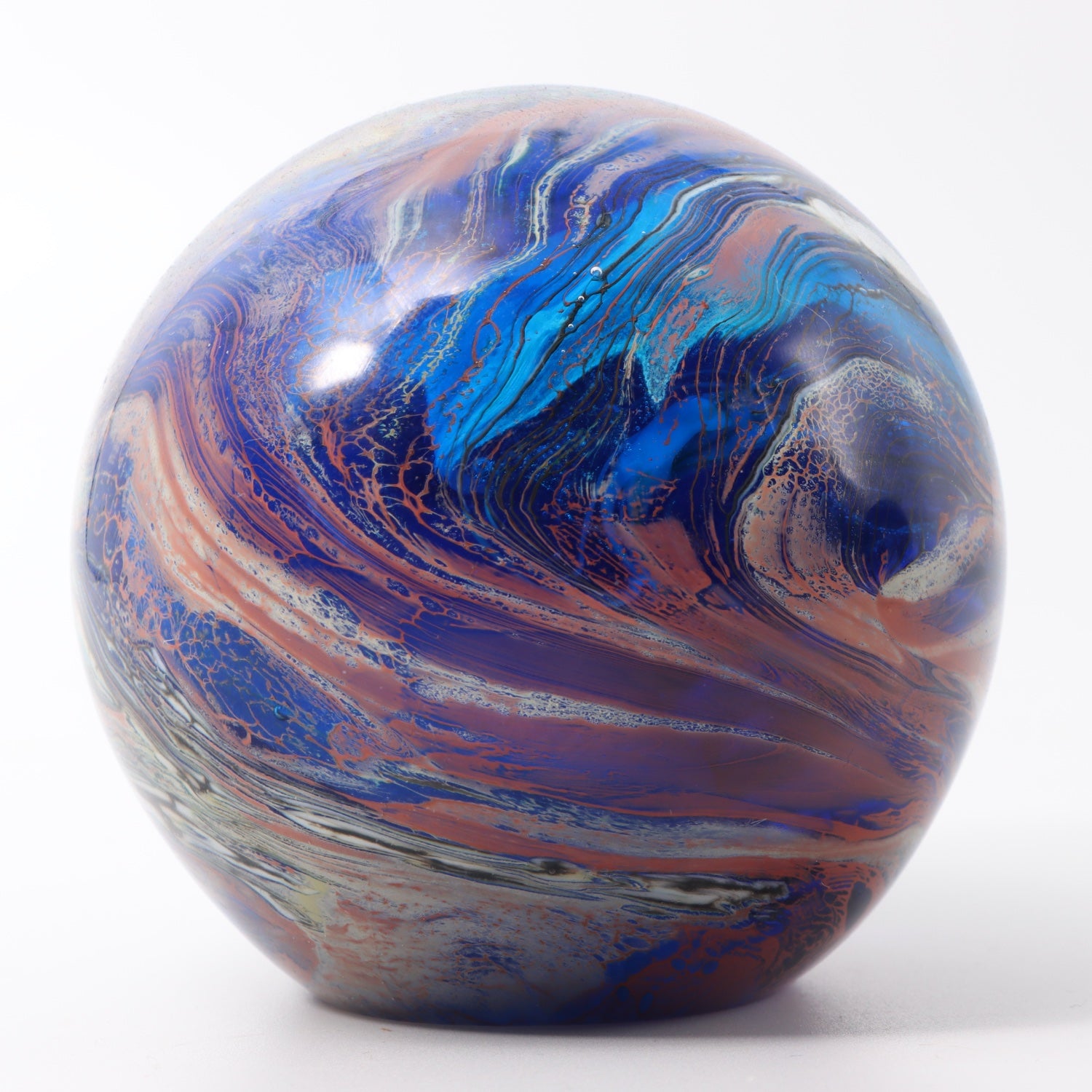 Planet Paperweights Planet Earth Glass Paperweight – Bentley & Bo