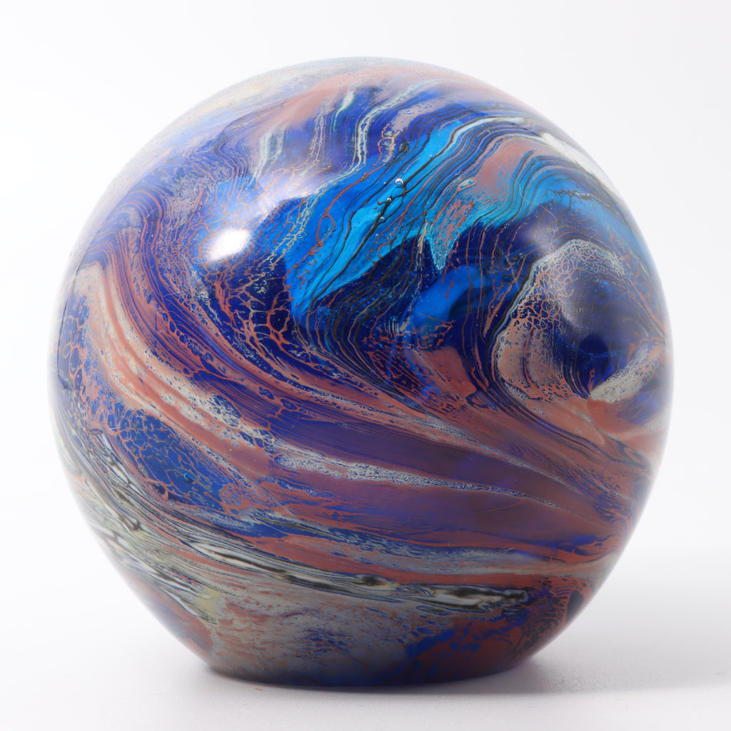 Planet Earth Glass Paperweight