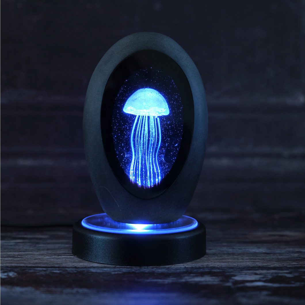 Colour Changing Jellyfish with LED/USB Base