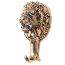 Load image into Gallery viewer, Antique Copper Lion Hook